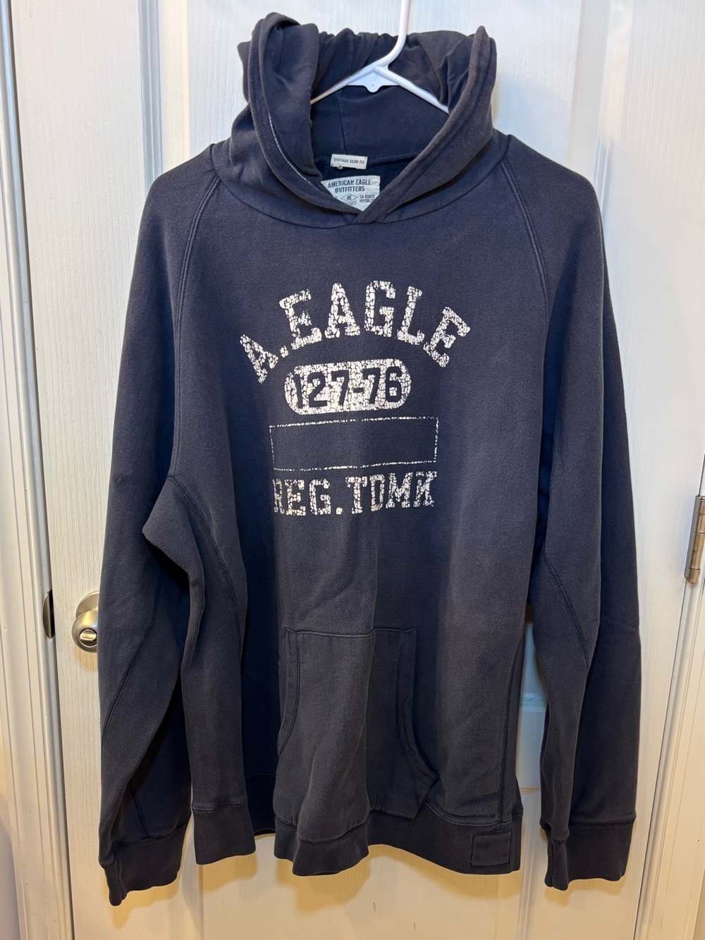 American Eagle Men's Hoodie Oversized Y2K 2000’s 2xl XXL Vintage Style
